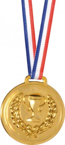 Medaille 186 Smiley Gold kaufen 